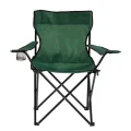 Genel Ürün Yeşil Kamp Sandalyesi Yeşil Metal Taşıma Çantalı 2 Kg Tek Kişilik Tekli