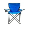 Genel Ürün Tekli Katlanabilir Rejisör (KAMP) Sandalyesi Mavi Tek Kişilik Metal