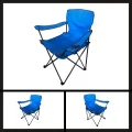 Genel Ürün Tek Kişilik Uyguna-Yakala Mavi (dy.001) Savex Katlanabilir Kamp Sandalyesi-MLZ.089 Tekli Mavi