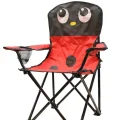 Genel Ürün Tekli Çocuk Kamp Sandalyesi Uğur Böceği Kırmızı Tek Kişilik