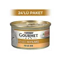 Genel Ürün Gold Hindi Etli Yetişkin Kıyılmış Kedi Konservesi 24x85 gr