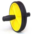Genel Ürün Sarı Fitness Karın Kası Sixpack Egzersiz Tekeri Spor Aleti (Sarı) Egzersiz Tekerleği