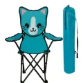 Genel Ürün Tek Kişilik Katlanabilir Küçük Kamp Sandalyesi Turkuaz Katlanabilir Turkuaz Tekli
