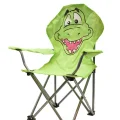 Genel Ürün Yeşil Çocuk Kamp Sandalyesi Timsah Tek Kişilik Tekli