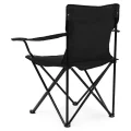 Genel Ürün Metal Katlanır Çantalı Rejisör Kamp Sandalyesi Siyah Tek Kişilik Siyah Tekli Katlanabilir