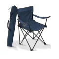 Genel Ürün Metal Kamp Sandalyesi - Lacivert Tek Kişilik Taşıma Çantalı Lacivert 0,5 - 3 kg Tekli