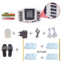 Genel Ürün Tens Cihazı Full Seti - Tens Cihazı Terlik Kablolar 16 Adet Elektroped Piller Dahil