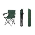 Genel Ürün Yeşil Katlanır Kamp Sandalyesi Tekli Tek Kişilik Taşıma Çantalı Metal 0,5 - 3 kg