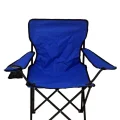 Genel Ürün Taşıma Çantalı Çantalı Kamp Sandalyesi Tek Kişilik 90 gr Metal Tekli Mavi