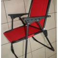 Genel Ürün Kırmızı Kamp sandalyesi 1 Kg Tekli Katlanabilir Metal Tek Kişilik Günlük