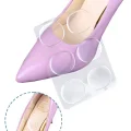 Genel Ürün 6lı Ayak Parmak ve Topuk Koruyucu Silikon Ped - Ayakkabı Vurma Önleyici