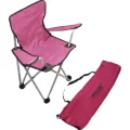 Genel Ürün Pembe Çocuk Kamp Sandalyesi Pembe Tek Kişilik Tekli