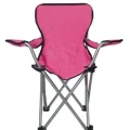 Genel Ürün Pembe Çocuk Kamp Sandalyesi Pembe Tek Kişilik Tekli