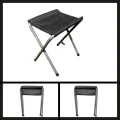 Genel Ürün Tekli Uyguna-Yakala Siyah Argeus Katlanabilir Pedli Tabure-TAB.053 Tek Kişilik Siyah