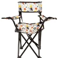 Genel Ürün Şık Çocuk Katlanır Kamp Sandalyesi Beyaz Metal Tekli Tek Kişilik Çocuk Kamp Sandalyesi