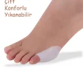 Genel Ürün Bunion Kemik Koruyucu Serçe Parmak - Ayak Serçe Parmak Silikon Bunyon Kemik Koruyucu