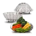 Genel Ürün Paslanmaz Buharda Sebze Haşlama Sepeti