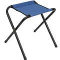 Genel Ürün Katlanabilir Katlanır Balıkçı Kamp Taburesi Mavi Tekli Mavi Tek Kişilik Metal