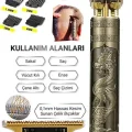 Genel Ürün Kuru Dragon Profesyonel Saç Sakal Ense Çizim Tüm Vücut Tüyü Lazer Öncesi Tıraş Makinesi Saç-Sakal-V