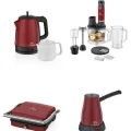 Genel Ürün Ng Home 4 Lü Ev Aletleri Çeyiz Seti Kırmızı