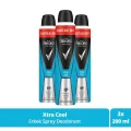 Kol Saati Men Erkek Sprey Deodorant Xtra Cool 48 Saat Etkili Avantajlı Boy 200 Ml X3 Adet