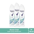 Genel Ürün Kadın Sprey Deodorant Shower Fresh 150 Ml X3 Adet