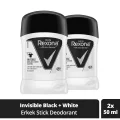 Genel Ürün Erkek Deodorant Stick Invisible Black White 50 ml X2