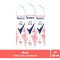 Kol Saati Kadın Sprey Deodorant Musk %0 Alüminyum 48 Saat Ter Kokusuna Karşı Koruma 150 ml X3