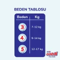 Kol Saati Goon Mutlu Bebek 5 Numara Bant Bebek Bezi 100 Adet (12 Saat Kuruluk)