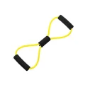 Genel Ürün Sarı Pilates Yoga Egzersiz Direnç Lastiği, Jimnastik Lastiği Sarı Hafif Direnç