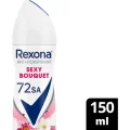 Genel Ürün Kadın Sprey Deodorant Sexy Bouquet Üstün Koruma 150 ml X3