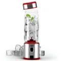 Genel Ürün Cook Eat 450 ML Taşınabilir Metal Smoothie Blender: Buz Kırıcı S-POW ile Pratik Lezzet