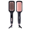Genel Ürün Saç Düzleştirici Iyonik Tarak Max 220 Derece  Iyon Led Ekran  Gül Pembe