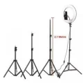 Genel Ürün Youtuber Led Işıklı Tripod Selfie Makyaj Işığı Sürekli Ring Light 10 Inç Halka Dz66