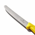 Genel Ürün 6.7836.L118 Tırtıklı Domates ve Sosis Bıçağı - Sarı - 11 cm