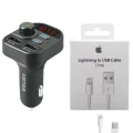 Genel Ürün Kt-315 Bluetooth Araç Kiti + Iphone Usb Şark Kablosu 1 Metre