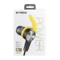 Genel Ürün Bluetoothlu Mıknatıslı Kulak Içi Spor Kulaklık Çift Bataryalı Syx-s32-sarı