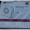 Genel Ürün Mutfak Banyo Ve Tuvalet Aspiratörü 150 W