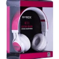 Genel Ürün K11 Mikrofonlu Stereo Kablolu Kulak Üstü Kulaklık K11 - Pembe