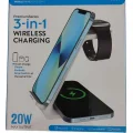 Genel Ürün AW1 Kablosuz Şarj Standı 3lü 20w 1834