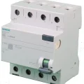 Genel Ürün 5sv4344-0 4x40a 30ma 400v (3 Faz + Nötr) Kaçak Akım Koruma Rölesi