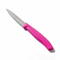 Genel Ürün 6.7636.L115 Tırtıklı Soyma Bıçağı - Pembe/8 cm
