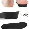 Genel Ürün 2.5 Cm Boy Uzatıcı Tabanlık, Gizli Topuk Yükseltici Ayakkabı Tabanlığı - Mz15 Siyah
