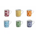 Hacamat Seti Morocco Karışık Renk Kupa Seti 6 Parça 04a P021271