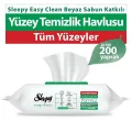 Havlu Easy Clean Beyaz Sabun Katkılı Yüzey Temizlik Havlusu 100 Yaprak (2 PAKET)