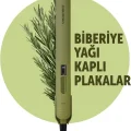 Genel Ürün HS 7031 Botanika Saç Düzleştirici, Biberiye Yağı Kaplı Plaka