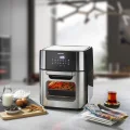 Genel Ürün Ovfry09 Oven Airfryer 12 Litre Multifonksiyonel Sıcak Hava Fritözü & Fırın