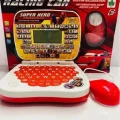 Oyuncak Racing Cars Eğitici Oyuncak Bilgisayar Oyuncak Laptop Türkçe Ingilizce 100 Fonksiyonlu