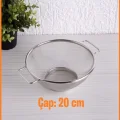 Genel Ürün Kulplu Süzgeç, Paslanmaz Çelik 20 cm Çap