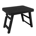Genel Ürün Siyah Katlanabilir Masa, Kamp Masası, Plastik Sehpa, Kamp Sehpası, Balkon Sehpası Plastik